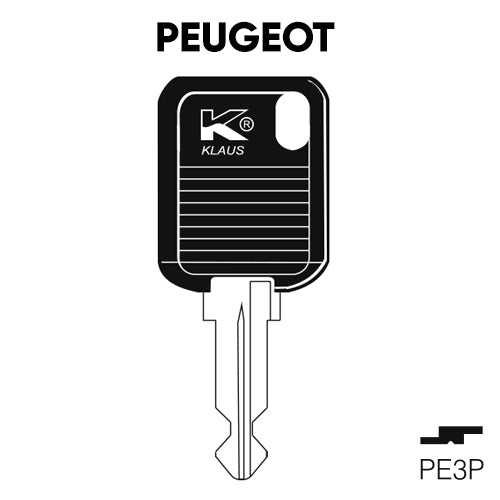 Llave Tipo Peugeot - PE3P